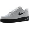 NIKE Air Force 1, Sneaker Uomo, Bianco e Nero, 42 EU