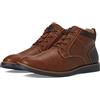 Nunn Bush Dc Circuit - Stivale Chukka da uomo con memory foam, nero, 43 EU