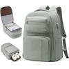 coofay Zaino Sottovuoto Viaggio con Pompa Zaino da Viaggio con Sottovuoto Incorporato Zaino da Viaggio Aereo Bagaglio a Mano Sottovuoto Airback Zaini da Viaggio