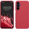 kwmobile Cover per Samsung Galaxy A25 Custodia - Back Case per Smartphone in Silicone TPU - Protezione Gommata - rosa scuro