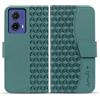 SEAHAI Cover Folio In Pelle Per Motorola Moto G85 5G: Custodia Portafoglio Con Slot E Chiusura Magnetica (Blu)