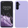 kwmobile Cover per Samsung Galaxy A25 Custodia - Back Case per Smartphone in Silicone TPU - Protezione Gommata - lavanda