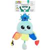 LAMAZE Salty Sam, giocattolo musicale di peluche per bambini con suoni delicati e texture morbide, giocattolo di sviluppo sensoriale con supporto prono, adatto dalla nascita