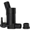 XUKEY Pompa Lavavetri per Ford Focus Mk3 Volvo, 1355124 Pompa Acqua Elettrica, Pompa per Auto con Liquido Lavavetri, Pompa Lavavetri per Sistema di Pulizia del Parabrezza 12V Pulizia del Parabrezza