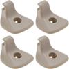SG Store 4 pezzi di ricambio per visiera parasole 1GW25DX9AA compatibile con Dodge Avenger Chrysler 200 Sebring 2008-2015 staffa supporto parasole