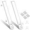 AFQLED Luce Led Sottopensile Cucina 32CM 6500K, Super Luminoso, Armadio Led con Sensore, Luminosità Regolabile, luci led Ricaricabile, Magnetica, Luce per Armadio, Scale, Corridoio, Garage,Cucina
