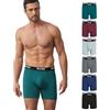 Aurmly Boxer Uomo Bamboo, Biancheria Intima Uomo Confortevole, Mutande Antibatteriche 6 Pezzi, Elasticizzato Intimo Mutande, Traspiranti