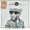 WESERWEF® Panno in Microfibra XXL 30×30 cm - Design Elegante e Pulizia Delicata per Occhiali, Lenti, Schermi, Smartphone e Tablet (wild one)