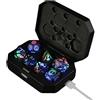 Generic Set di dadi luminosi, dadi elettronici, dadi luminosi per giochi di ruolo, poliedrici che si illuminano, dadi lampeggianti ricaricabili, dadi lampeggianti per giochi di ruolo, set di dadi con