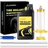 CHUMXINY Lattice per Tubeless MTB, 500ml Liquido Tubeless MTB Sigilla Rapidamente Forature Fino a 6,5 mm, Liquido Antiforatura MTB per MTB,Pneumatici per Biciclette da Strada