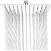 Elbe Soffione doccia a pioggia, 30 x 30 cm, in acciaio inox 304, tecnologia Air Booster, ultra piatto, soffione con ugelli anticalcare, facile da pulire