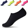 JACKSHIBO Whz, Scarpe acquatiche Unisex-Adulto, Nero Puro, 5.5-6.5 Women/4-5 US Men