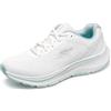 Skechers Go Run Consistent 2.0 Mile, Scarpe da Ginnastica Donna, Menta Bianca, 39.5 EU