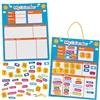 Baker Ross FN437 Il mio primo calendario magnetico giornaliero - Confezione da 1, calendario per bambini con pezzi mobili