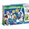 Clementoni Scienza al microscopio-Gioco scientifico-Versione Francese, 8 Anni e più, Multicolore, 1333 gr, 52525