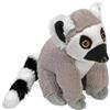 Wild Republic Pocketkins Eco Lemure dalla Coda Anellata, Peluche, 12 cm, Giocattolo di Peluche, Realizzato con Materiali Riciclati, Ecologico