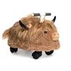 Prince Lionheart Hairies Highland Cow : Scotch La Mucca | Amici pelosi gonfiabili | Animale cavalcabile per bambini | Eta' minima 18 mesi | Peso massimo 22Kg
