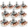 Musiclily Alpha A250K Potenziometro Metrico Solid Standard Shaft 9,5mm Audio Taper Pots per Chitarra Elettrica Basso(Set di 10)