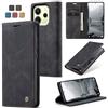 owlhold Cover per Xiaomi Redmi Note 14 4G (Non per 5G) Portafoglio Flip [Antiurtoo] [Cavalletto][Carta Fessura] Cover Pelle per Redmi Note 14 4G - Nero