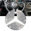 LbsAMP Adesivi per Volante 45mm Bling Cristallo per Mercedes Benz Logo AMG Volante Accessori Interni Mercedes per Mercedes-Benz A B C E G CLA CLS GLA GLC GLE GLK - Colorato