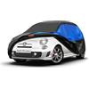 GunHyi Telo Copriauto da Esterno Gunhyi, Telo Auto Impermeabile e Traspirante Resistente Graffi Pioggia, Anti-Vento e Antipolvere per Fiat 500 Twingo Peugeot 108 Abarth 595 695 Picanto (Fino a 365 cm) 2S