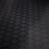 Finest Folia Pellicola in Carbonio Hexagon 3D per Auto Autoadesiva con Motivo a Nido d'Ape per Car Wrapping Tuning per Auto Moto con Motivo a Nido d'Ape (Nero, 0,3 m x 1,52 m)