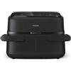 Philips Serie 1000 Airfryer con cestello flexi/doppio, friggitrice ad aria da 7.1L, 10 metodi di cottura, App per ricette NA150/00"