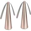 KMQRDZi Aeratore per mosche, repellente per mosche, per tavolo, terrazza, ristorante, batteria necessaria (2, oro)