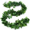 LONGHAO 5 pcs,Grappoli Di Uva Artificiale Finta,Plastica Simulata Frutta vini,Plastica vini Spiedini Artificiale,Utilizzato Per La Decorazione (5, verde 2)
