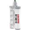 LOCTITE SI 5615, Silicone neutro bicomponente, Silicone bicomponente nero con ottima adesione a vetro e metalli e resistente al calore, 1 cartuccia da 400ml