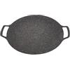 Cocoarm Piastra coreana antiaderente da 36 cm, in lega di alluminio, per campeggio e attività all'aperto, isolamento termico e conduzione termica