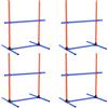mioule Agility Set di 4 attrezzi per cani di taglia grande e piccola