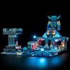 BRIKSMAX Luci led per LEGO Minecraft The Deep Dark Battle 21246 - Kit Illuminazione per Modelli Lego 21246- Non Include Set Originale