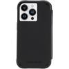 CASE-MATE Custodia a portafoglio in vera pelle compatibile con Apple iPhone 14 Pro [protezione contro le cadute da 3 m | Anello magnetico integrato con scomparti per soldi e carte di credito | Pelle