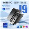 BIOSSANCE Mini Pc Computer Intel Core I9 8950HK Mini Computer Intel N5095A Windows 11 Pro 16GB DDR4 1TB 2TB SSD WiFi 6 Pc Computer da gioco - 16GB RAM 128GB SSD