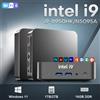 xia man Mini PC Windows 11 i9 Intel Core i9 8950HK Celeron N5095A Mini PC da gioco 16 GB di RAM 1 TB 2 TB SSD WIFI6 BT5.2 4K Computer PC desktop - 16GB RAM 128GB SSD
