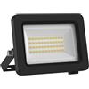 OSRAM Proiettore LED con classe di efficienza energetica A, alloggiamento in alluminio nero, 10 W, 1750 lm, per applicazioni esterne, design compatto, leggero, facile installazione, LED non