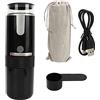 banapoy Macchina per caffè Espresso Portatile, Mini Macchina per caffè Ricaricabile Portatile, Capsule Compatibili e caffè Macinato, Bottiglia per Macchina per caffè Espresso per Ufficio