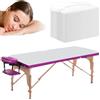 JoyMaxJoy Lenzuola usa e getta, 50 pezzi, in morbido tessuto non tessuto, per saloni di bellezza, spa, massaggi, hotel, estetista, 180 x 80 cm (bianco-50)