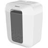 Fellowes distruggi documenti a frammento LX50, 9 fogli, per casa e piccolo ufficio, uso personale, cestino da 17 litri, distruggidocumenti con blocco di sicurezza, bianco