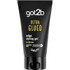 Schwarzkopf Got2b Ultra Glued gel modellante nero, 150 ml