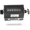 FTVOGUE D94-S Contatore di tiraggio meccanico azzerabile a 6 cifre Contatore digitale 0-999999 per record quantità macchinari