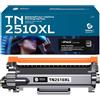 belietop TN2510XL Toner compatibile per Brother TN2510XL cartuccia toner per MFC-L2860DW MFC-L2800DW DCP-L2660DW DCP-L2620DW HL-L2445DW HL-L2400DW HL-L2400DWE stampante laser (1 nero)