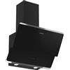 Silverline Cappa Cucina Aspirante / Filtrante a Parete Larghezza 60 cm Profondità 39 cm Classe B colore Nero - 3490.6.733.01 3490 OSLO