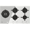 Whirlpool GOA 9523/WH Serie Ambient Piano Cottura 5 Fuochi a Gas 90 cm (1 Bruciatore Doppia Corona) colore Bianco