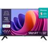 Hisense Smart TV 32 Pollici Display LED HD Ready Sistema Operativo Vidaa Classe F - 32A4N