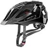 uvex quatro - casco bicicletta sicuro per adulti - regolazione individuale delle dimensioni - cchermo regolabile - all black - 56-61 cm
