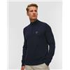 Aeronautica Militare Maglione Blu Scuro In Lana Da Uomo Aeronautica Militare
