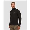 Aeronautica Militare Maglione Nero In Lana Da Uomo Aeronautica Militare