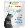 ALMO NATURE 1 x 50 g Almo Nature HFC Hydration Help Cibo Alimento Umido Monoproteico per Gatti Latte di Capra Gluten Free e Grain Free